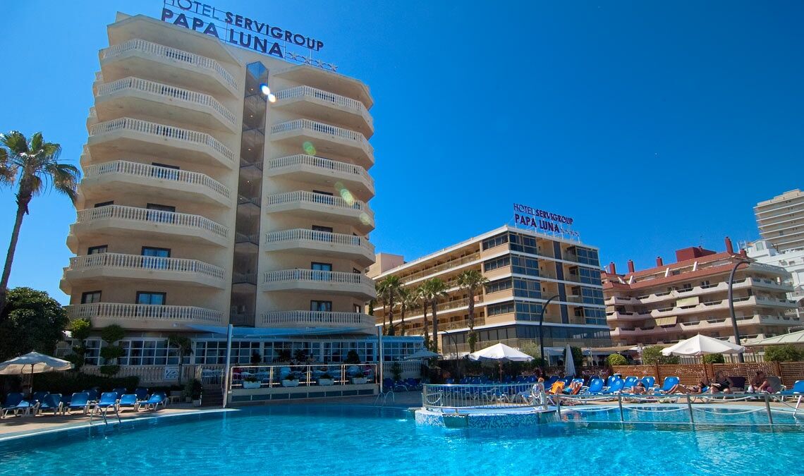 Hotel Servigroup Papa Luna Peñíscola Exteriér fotografie